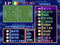 une photo d'Ã©cran de International Superstar Soccer sur Nintendo Super Nes